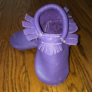 Purple Freshly Picked Moccasins